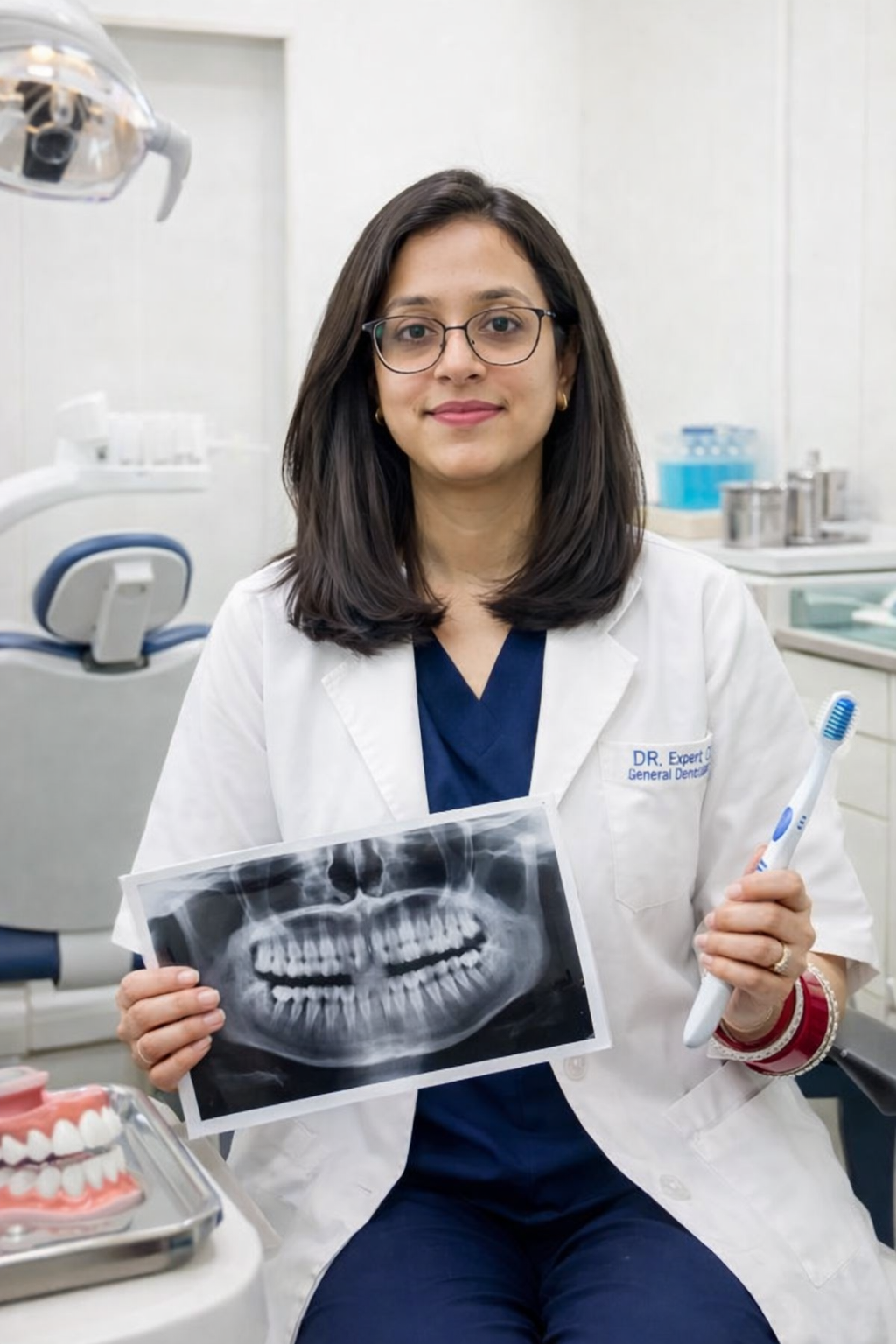 Modern dental clinic interior